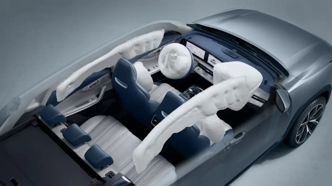 Front Airbag (Driver & Passenger) & side+ Front & Side curtain